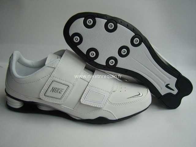 Chaussures Nike Shox R3 Blanc Argente